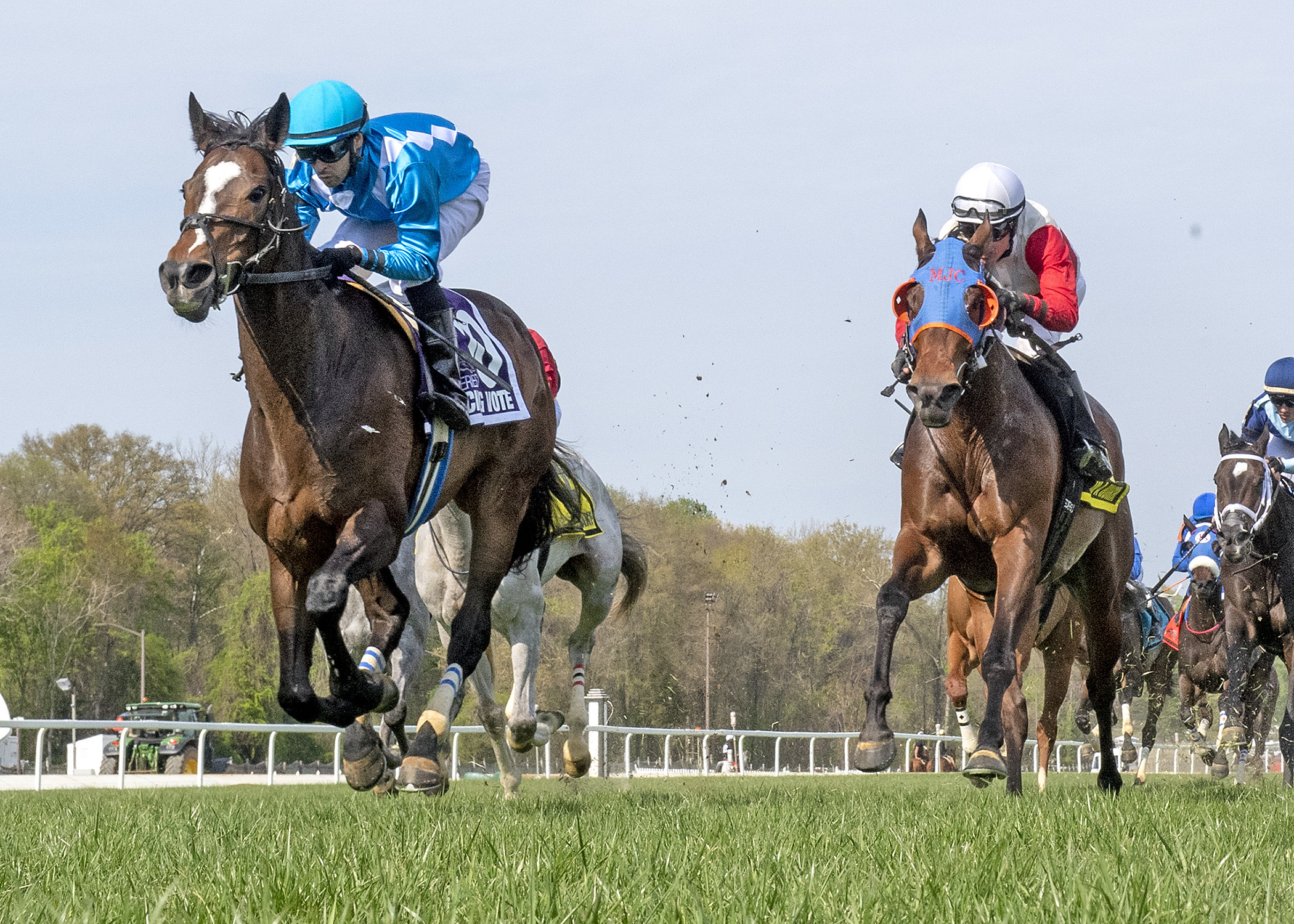 Deciding Vote wins the Dahlia at Laurel on April 23 2022