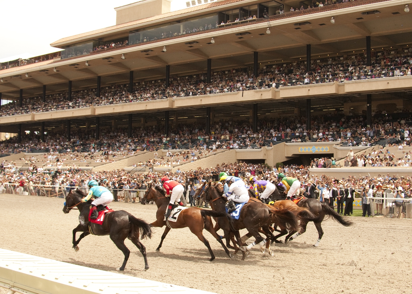 Del Mar grandstand