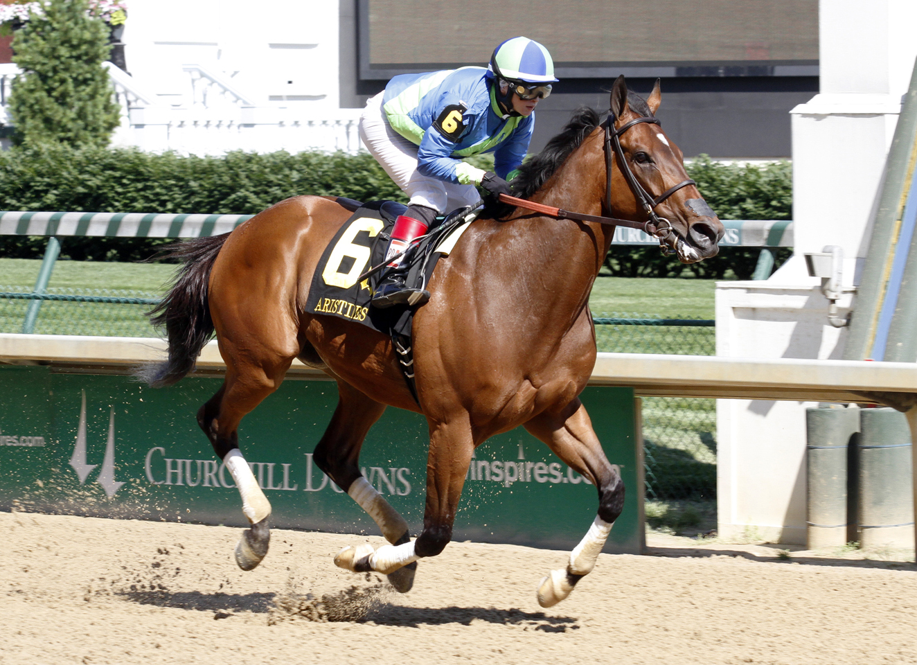 Delaunay wins the Aristides