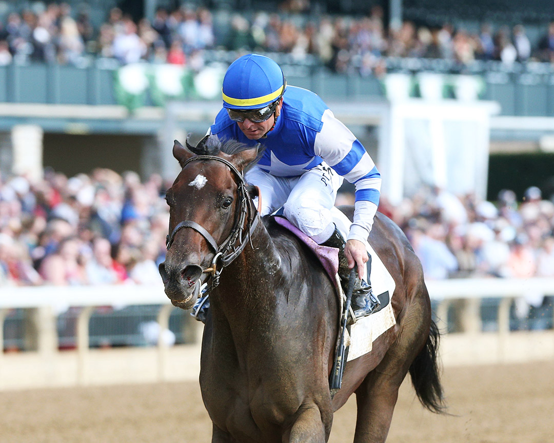 Dennis' Moment wins an Oct. 21 allowance at Keeneland
