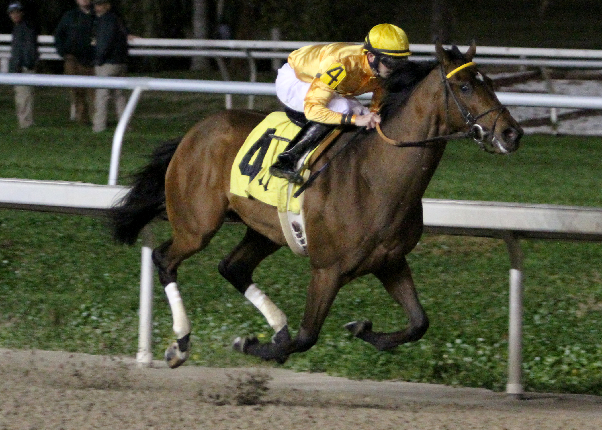 Departing, February allowance win