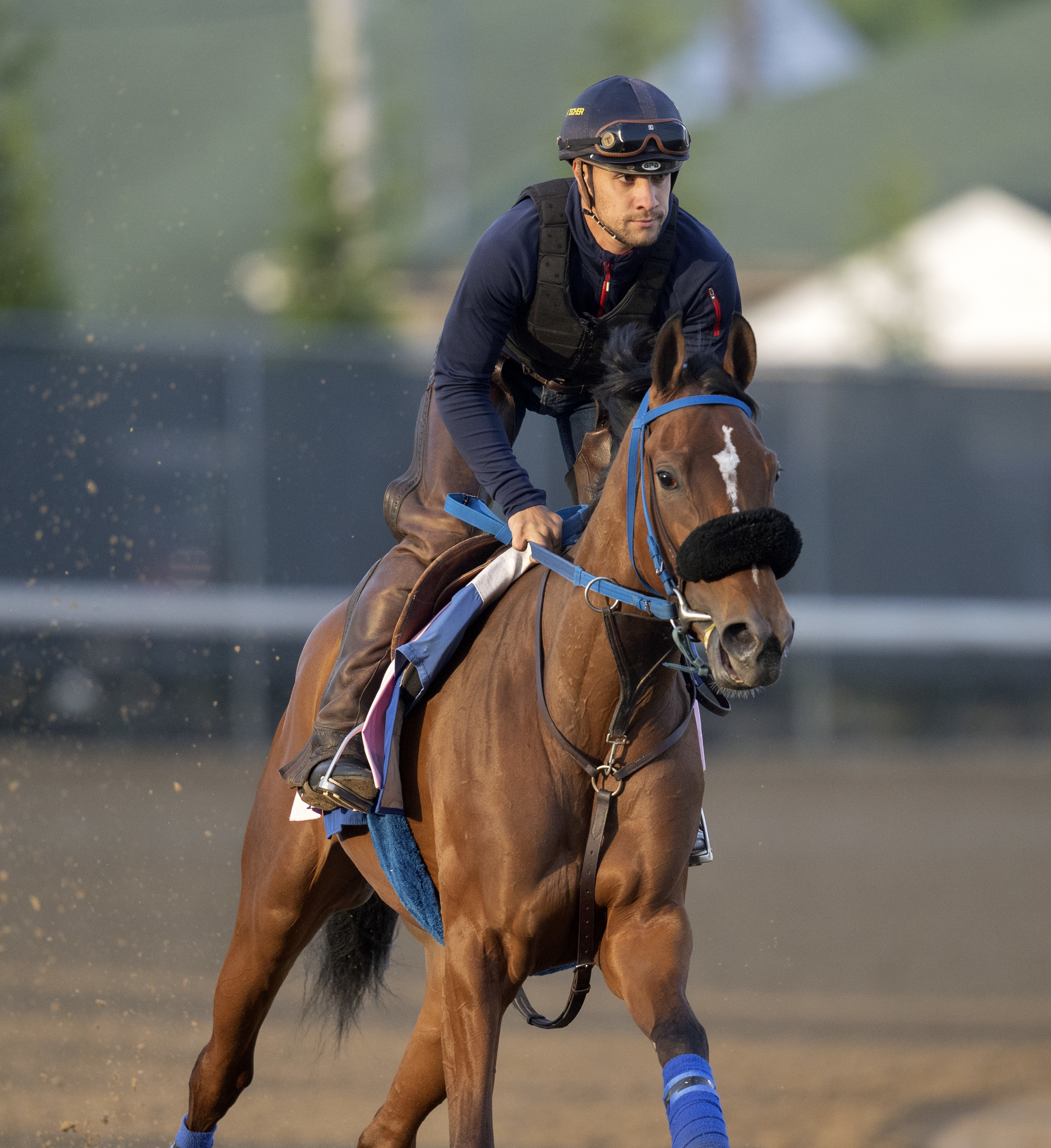 Desert Dawn trains at Churchill on May 5 2022