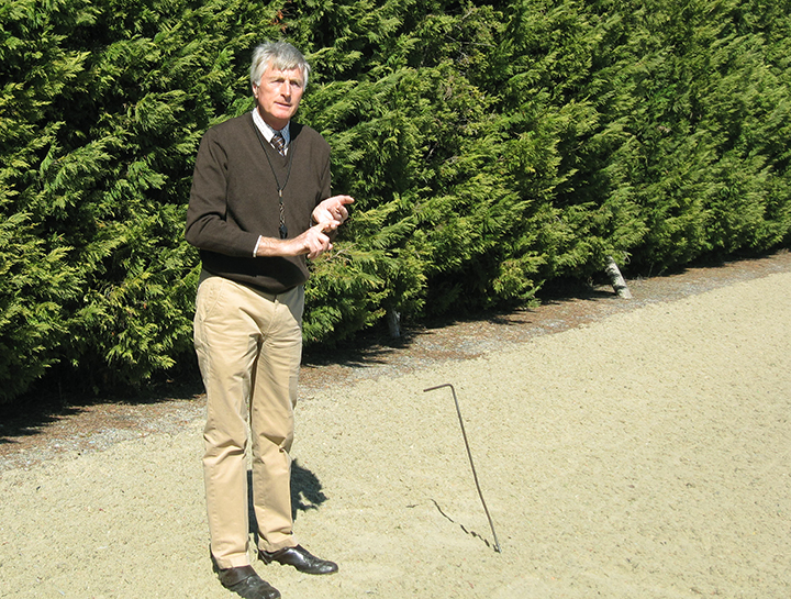 Michael Dickinson at Tapeta Farm in 2016