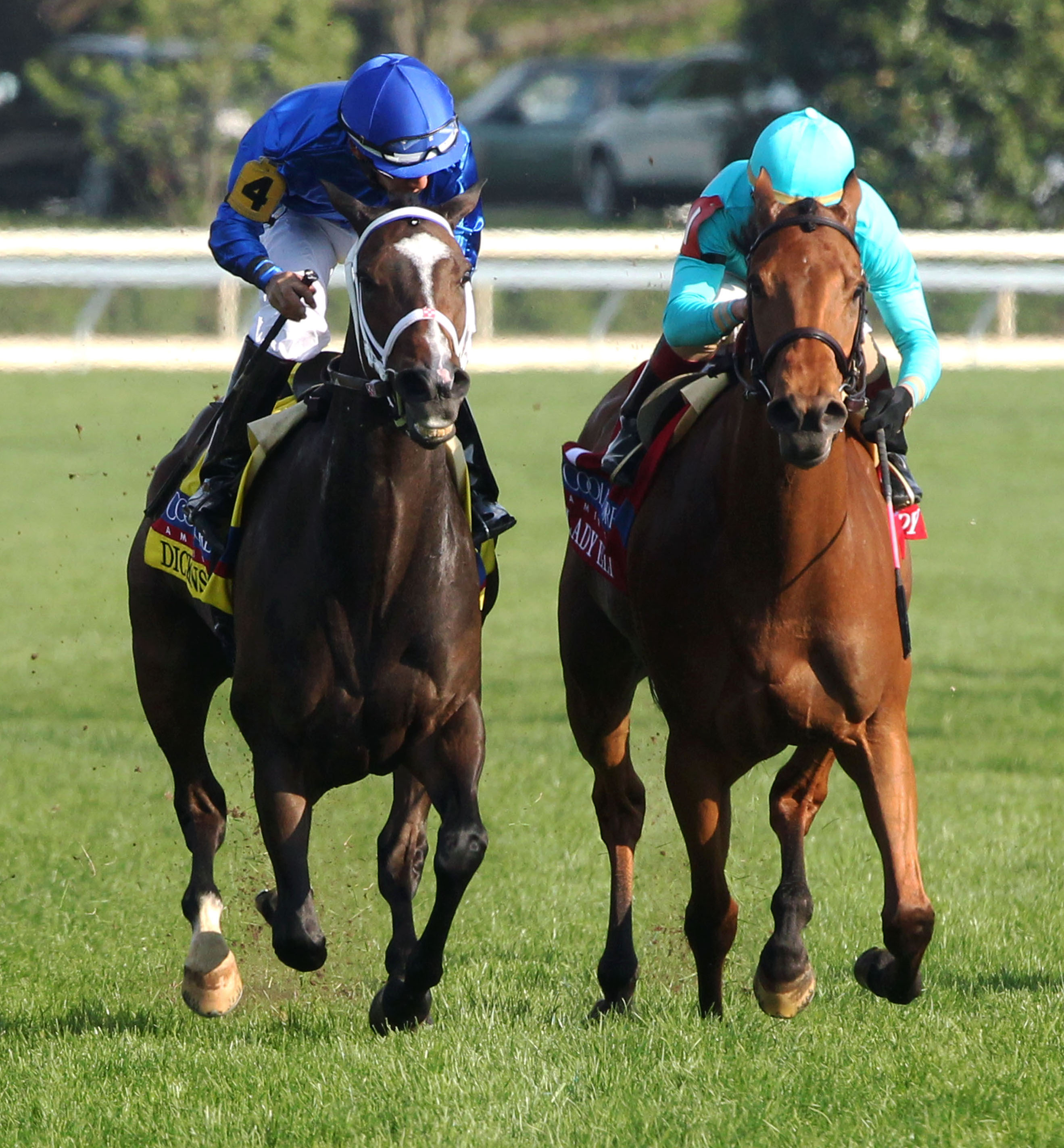 Dickinson beats Lady Eli to win the Jenny Wiley