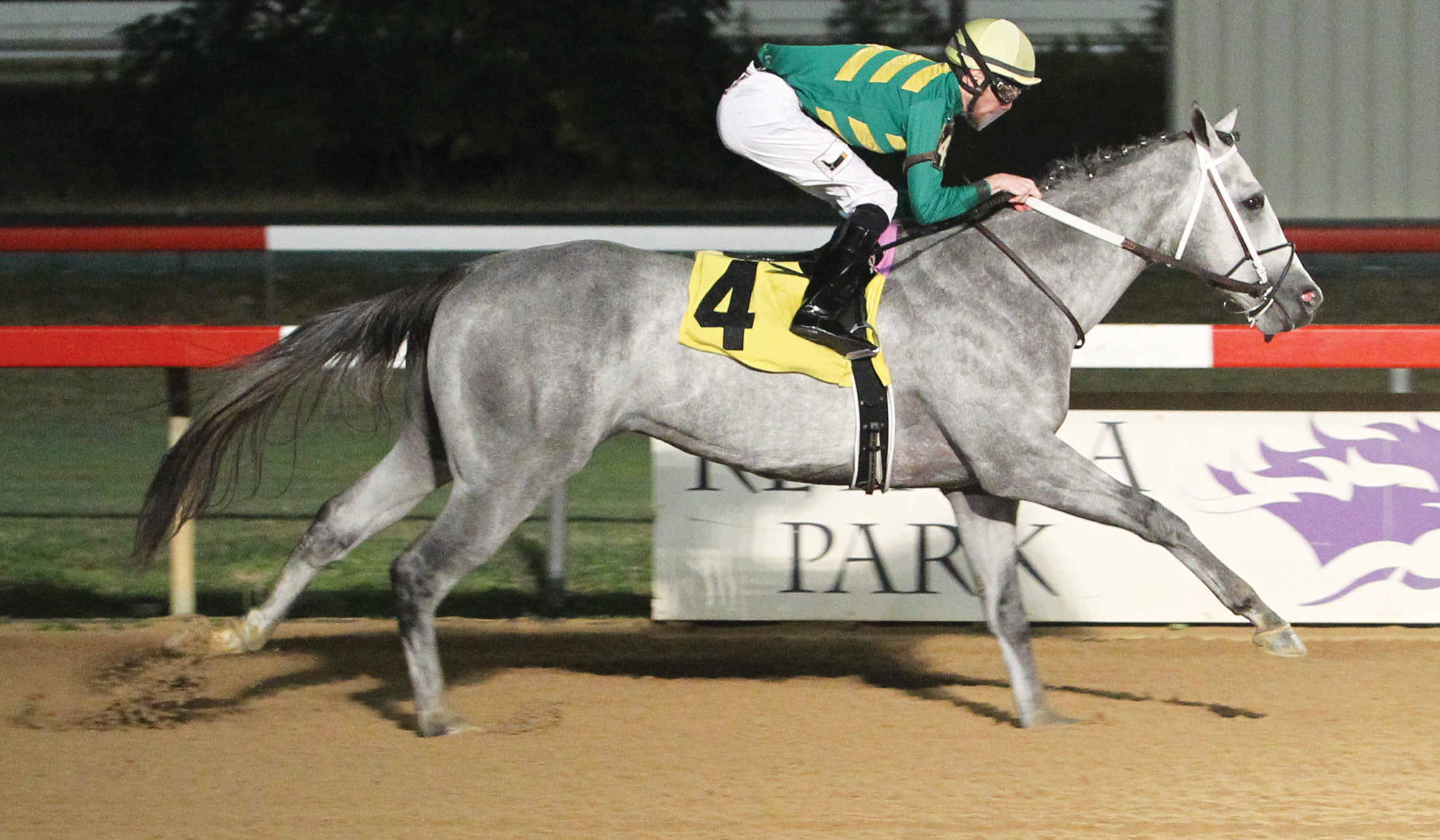 Direct Dial wins the My Dandy Division of Clarence Scharbauer, Jr. Texas Stallion Stakes