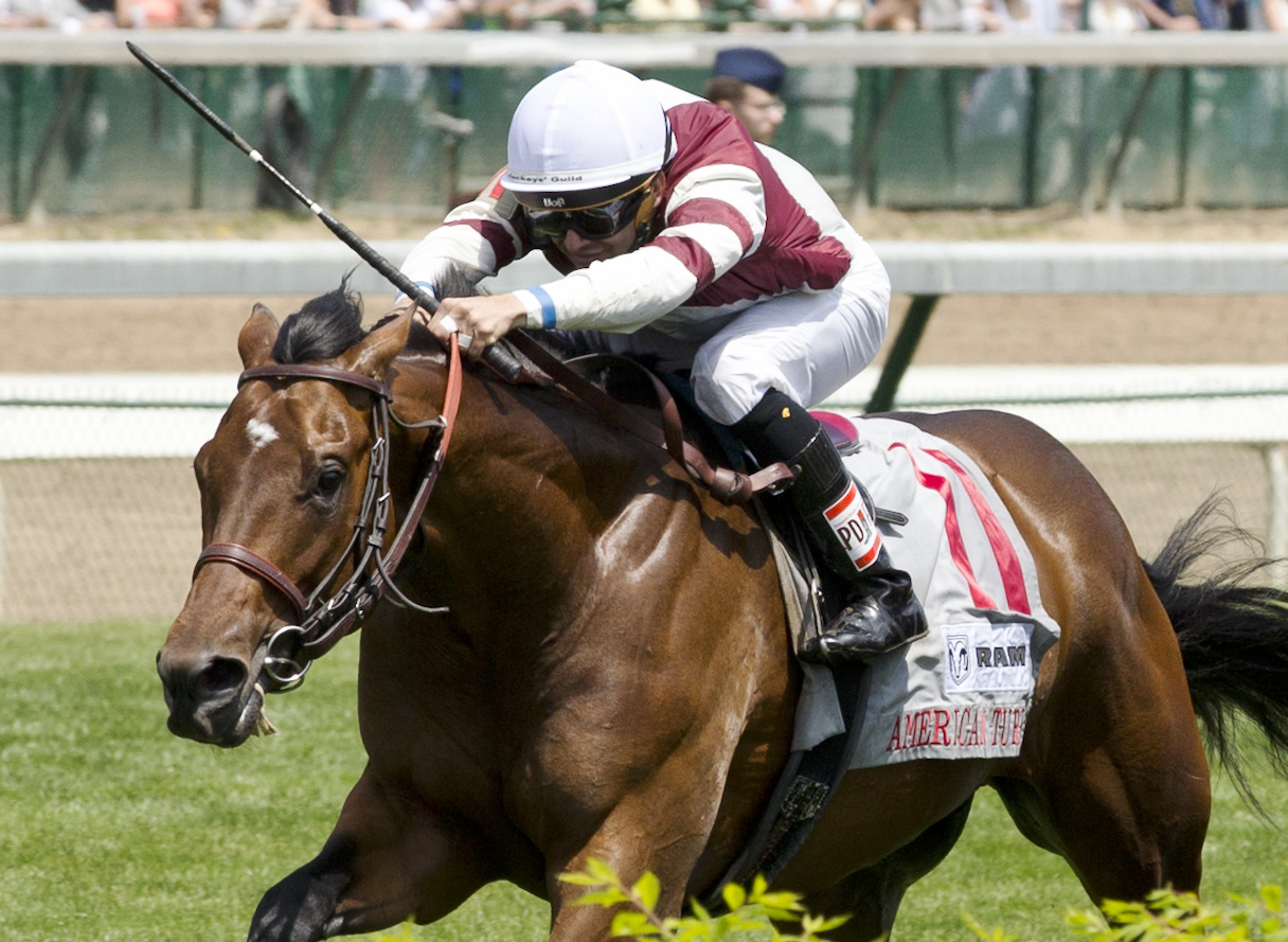Divisidero wins the American Turf