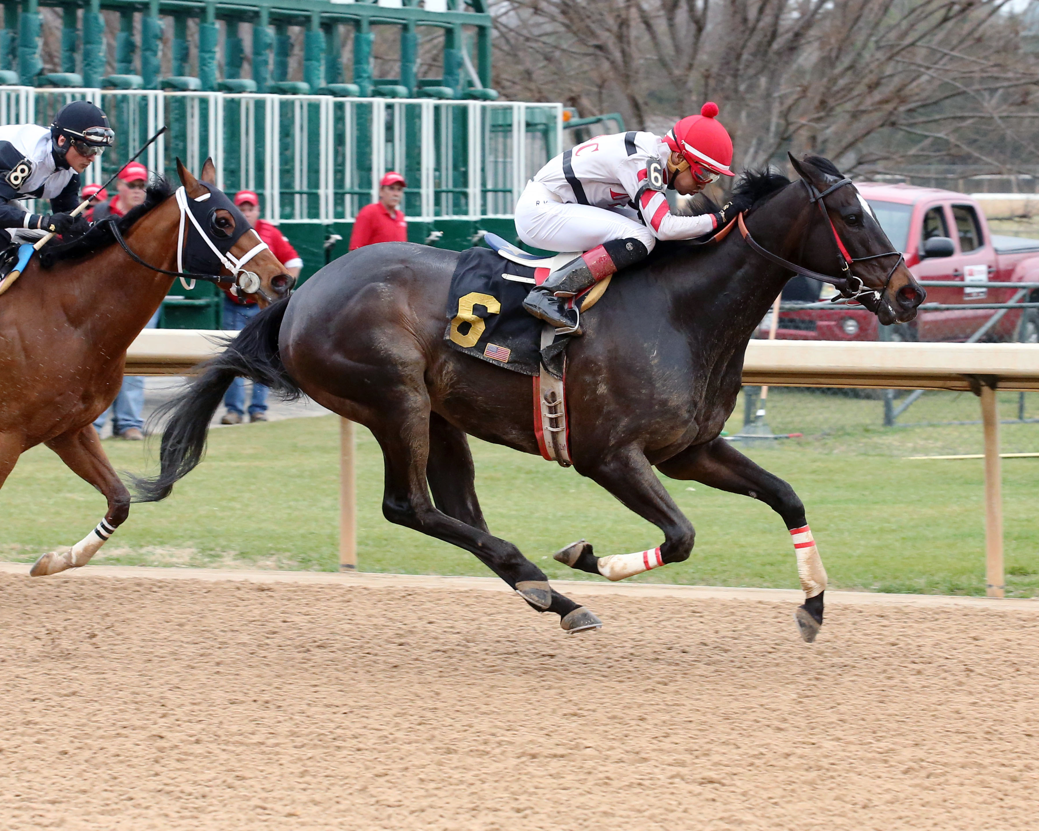 Domain's Rap wins an allowance optional claiming race