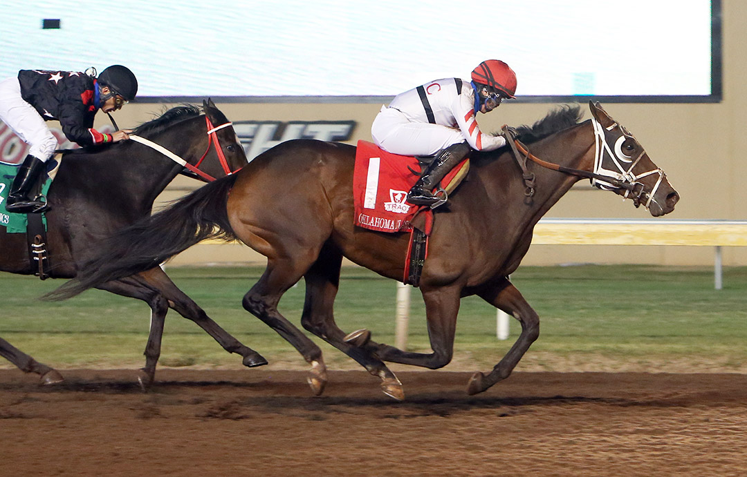 Dont Tell Noobody wins the 2020 Oklahoma Classics Cup at Remington Park