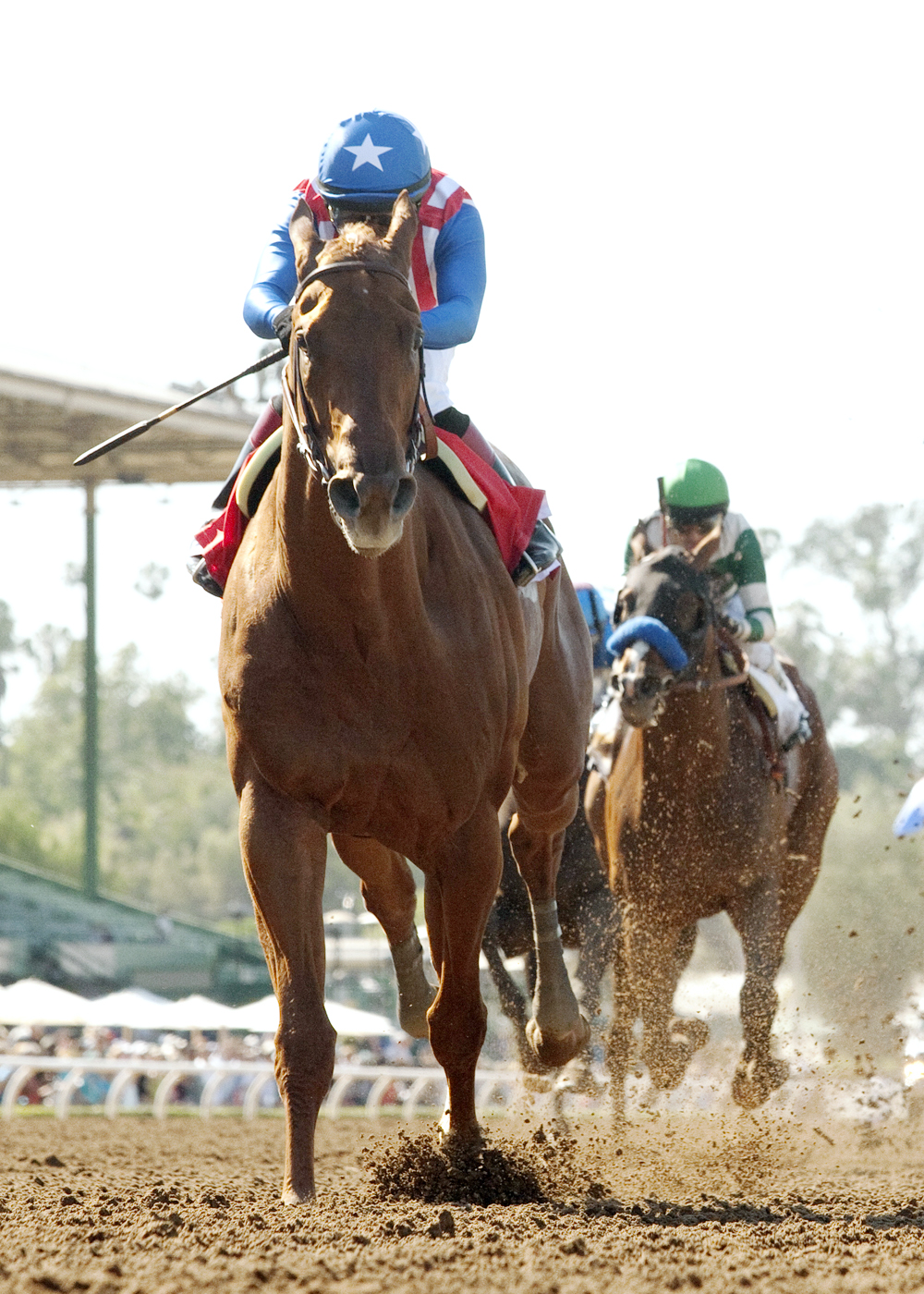 Dortmund wins the Santa Anita Derby