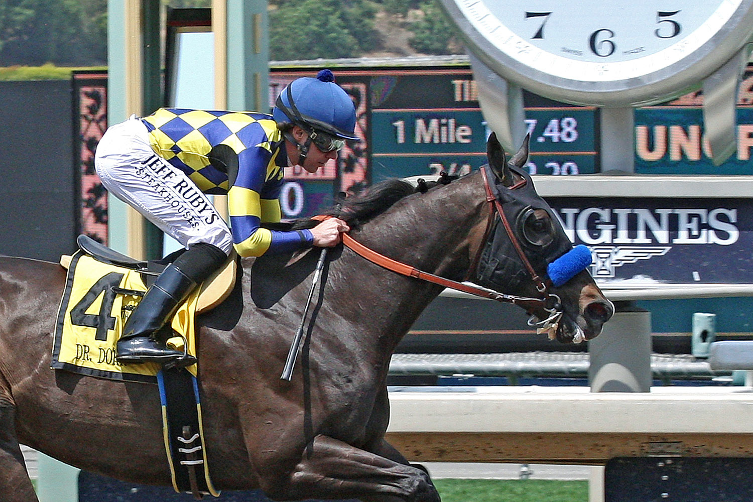Dr. Dorr wins the Californian Stakes
