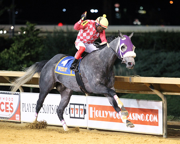 Dr. Feelgood wins the 2019 West Virginia Dash for Cash Breeders’ Classic Stakes at Charles Town