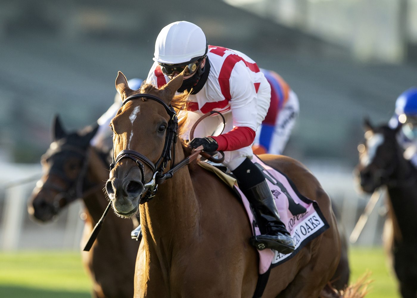Duopoly wins the American Oaks.12.26-20
