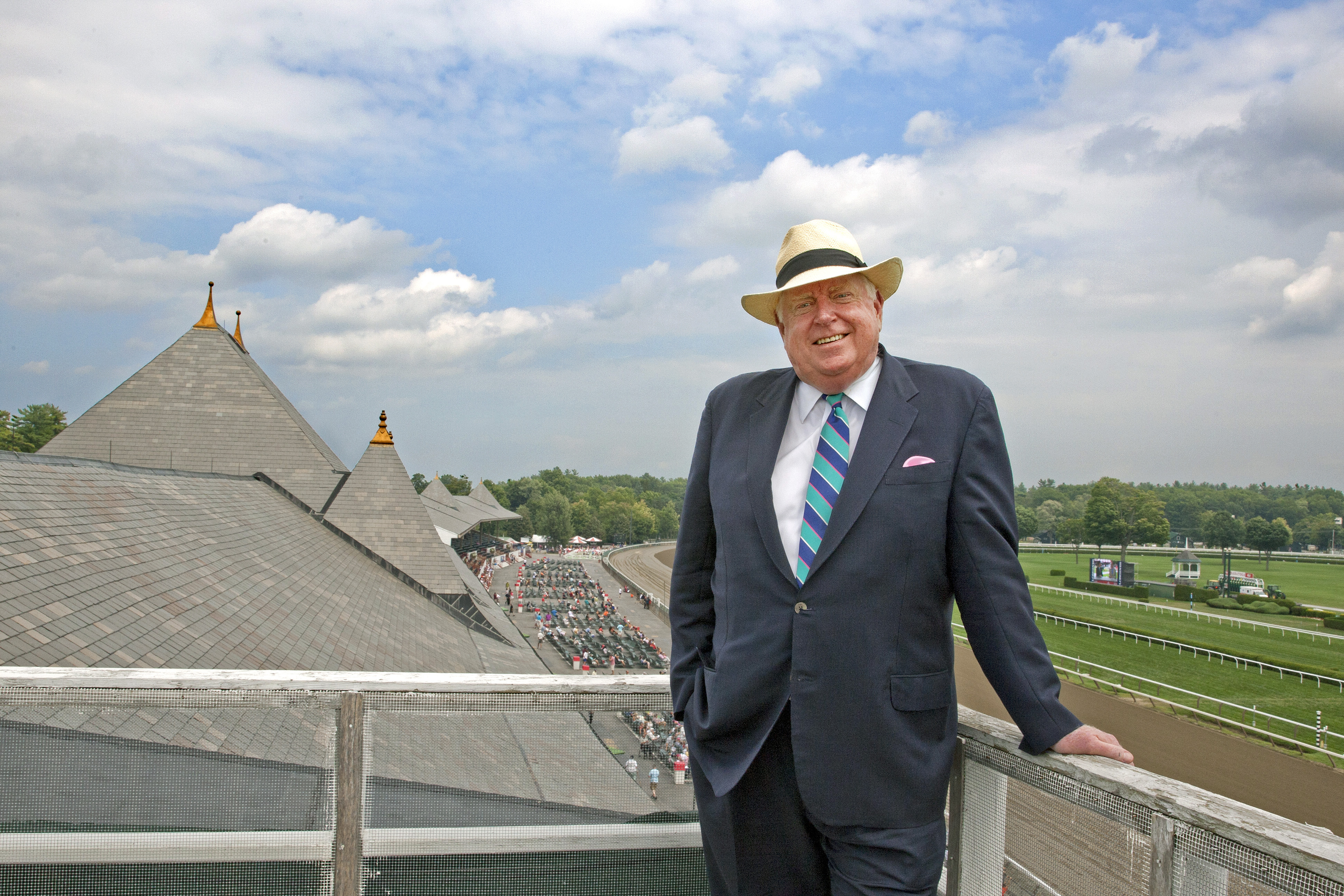 Tom Durkin at Saratoga