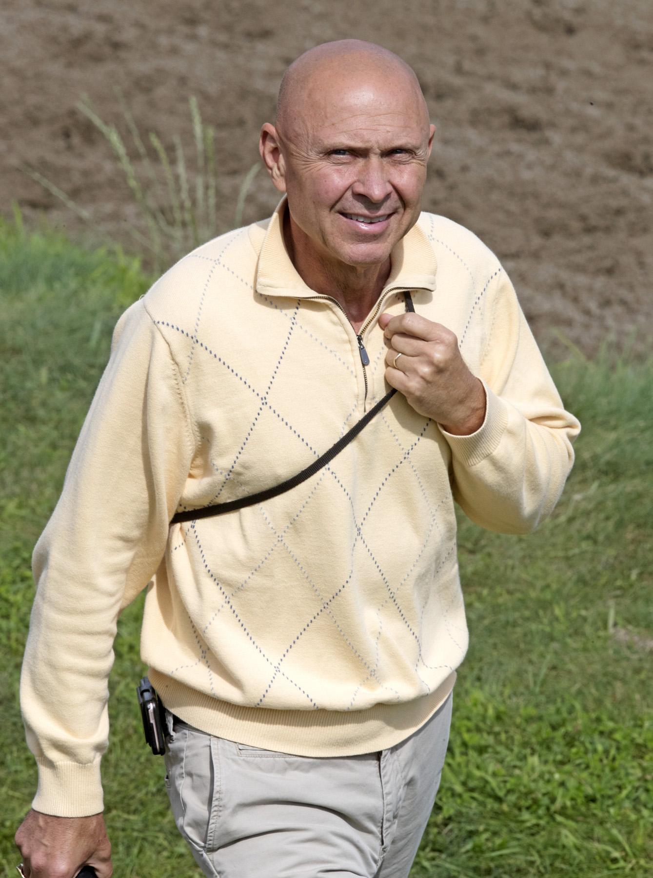 Tony Dutrow at Saratoga in July 2017