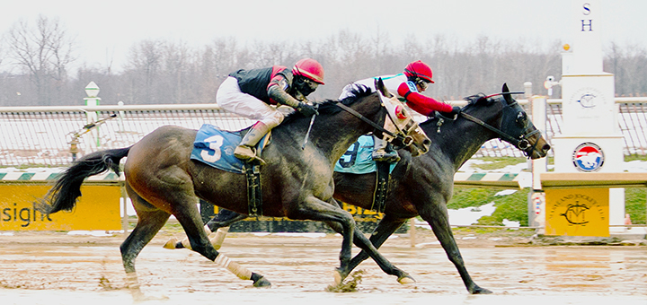 Eagle Pass wins a Jan. 19 allowance at Laurel Park
