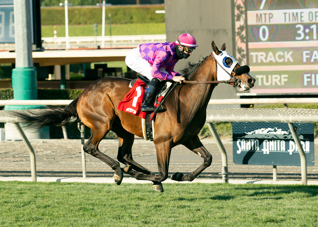 Earls Rock wins a Jan. 9 maiden race at Santa Anita