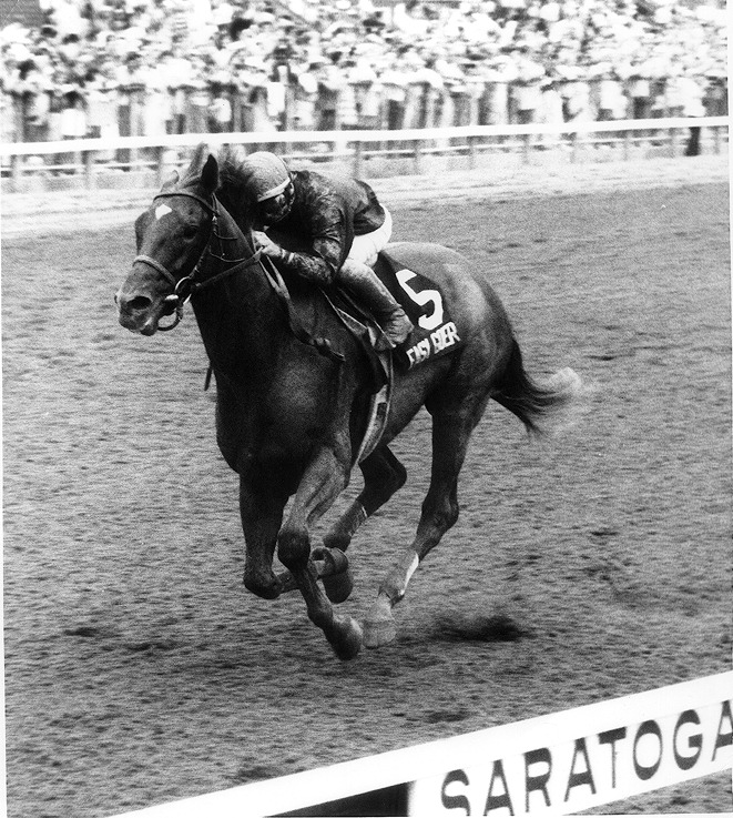 Easy Goer in 1989 Travers