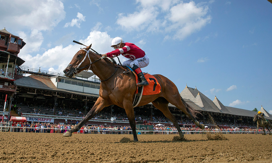 Echo Zulu wins a July 15 maiden race at Saratoga Race Course