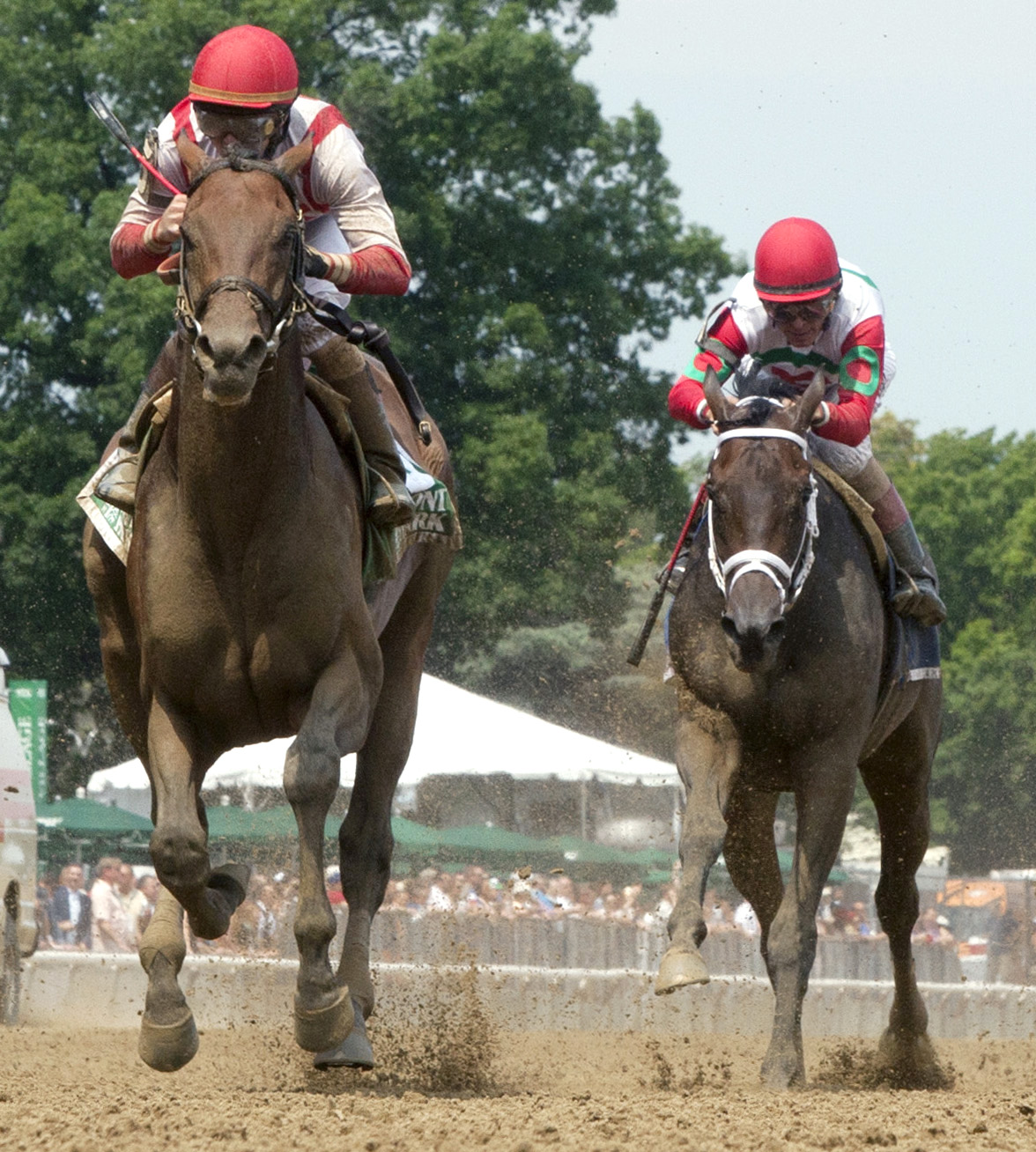 Economic Model wins the Easy Goer Stakes