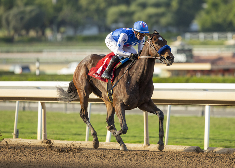 Eda wins Anoakia Stakes 10-24-2021