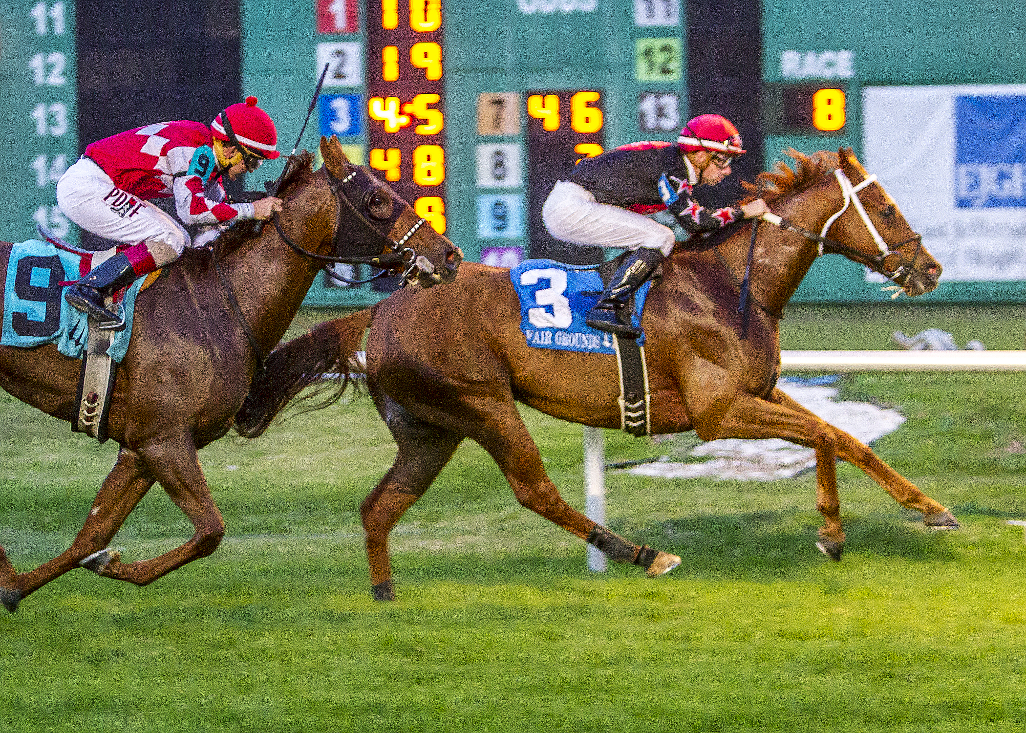 Eden Grey's Kitten wins an allowance race