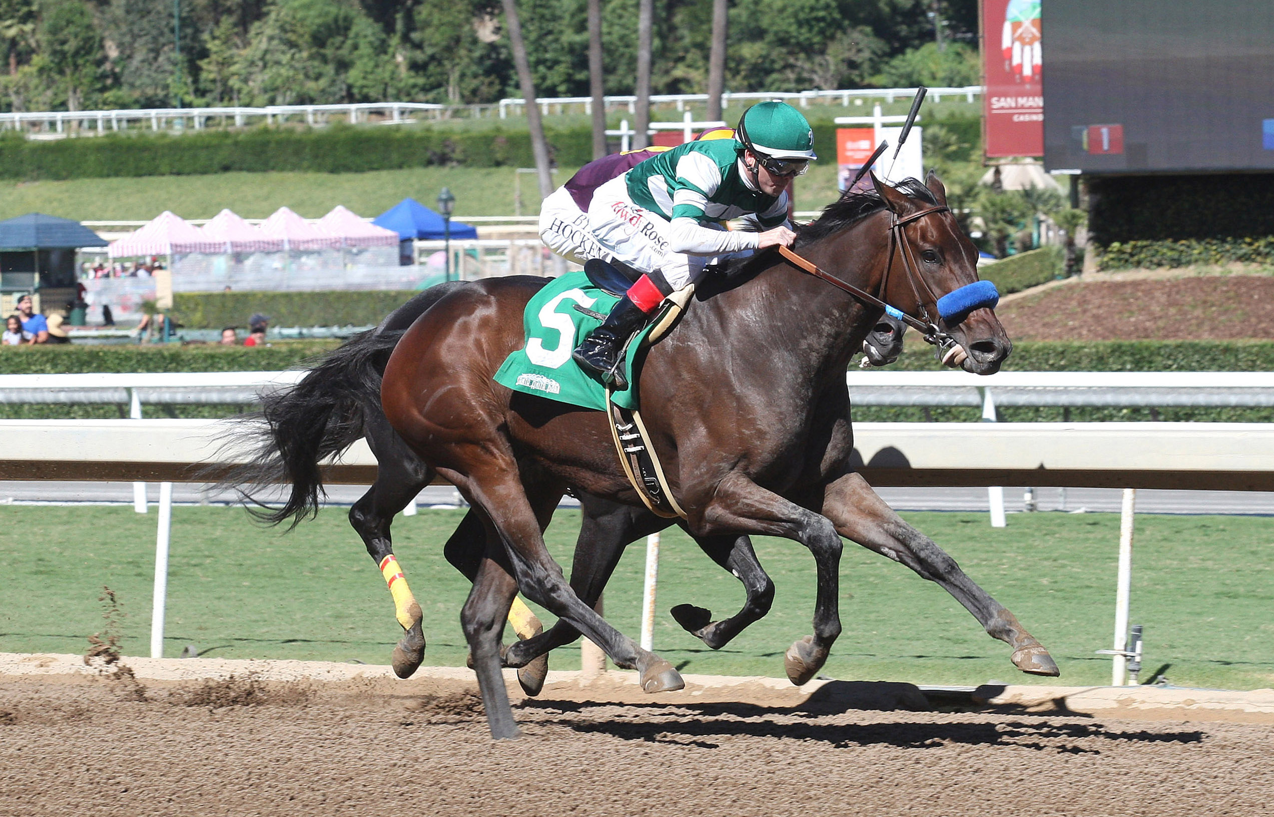 Edwards Going Left wins an Oct. 22 claiming race