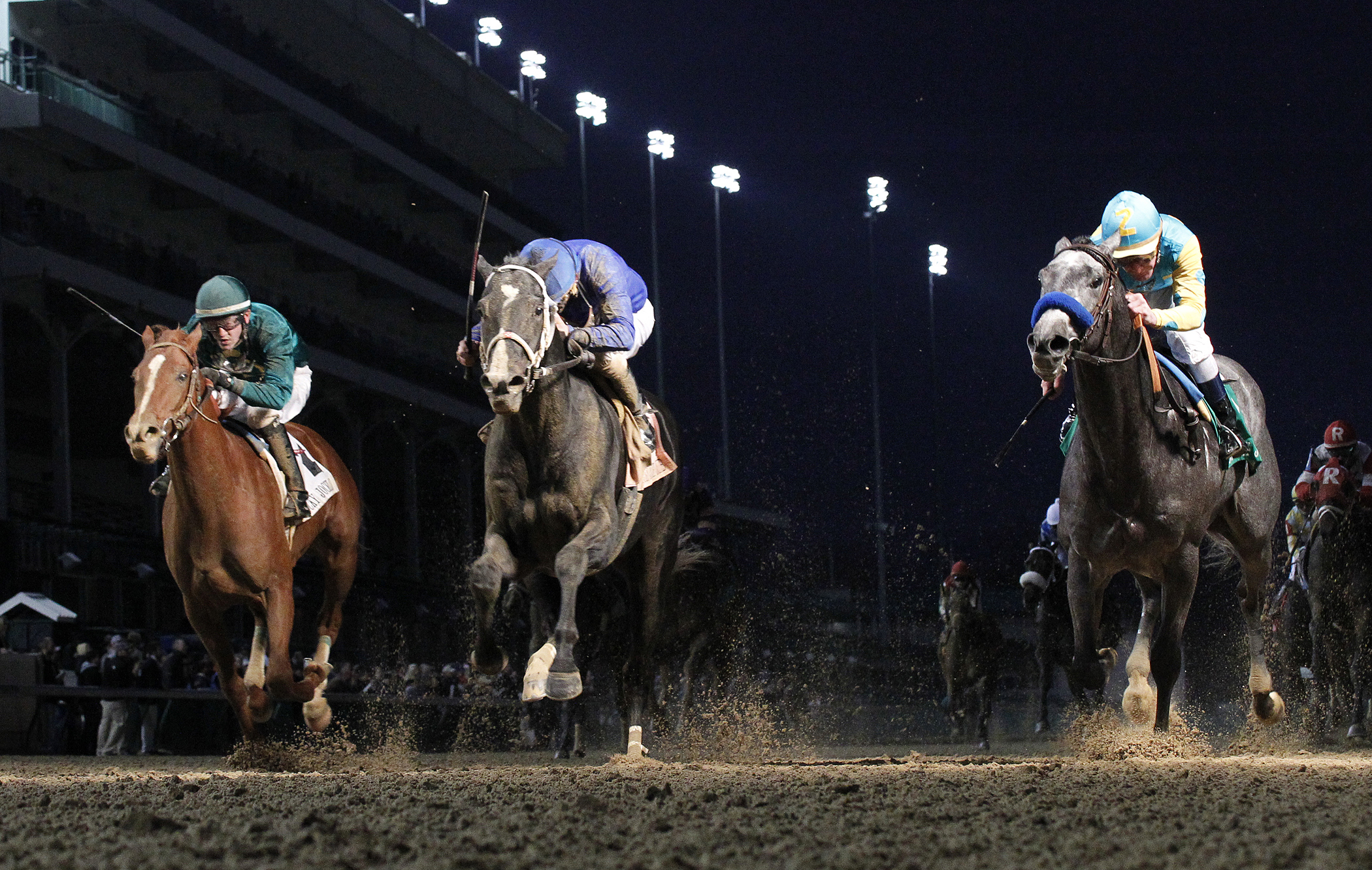 Eagle finishes third in the Kentucky Jockey Club