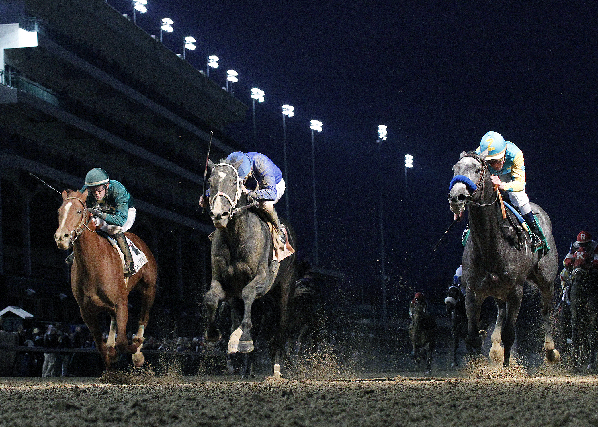 Eagle finishes third in the Kentucky Jockey Club