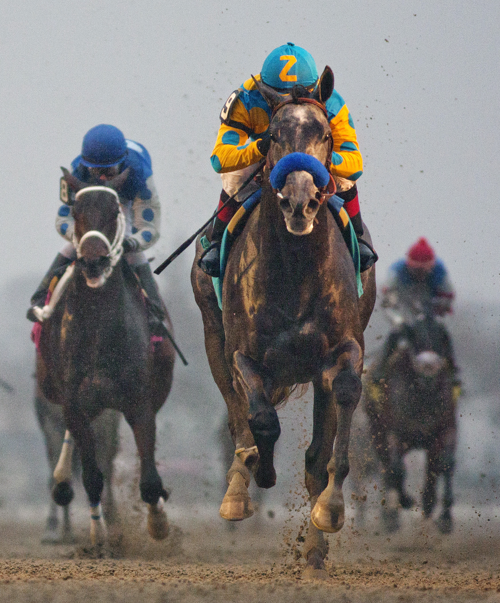 El Kabeir wins the Jerome Stakes