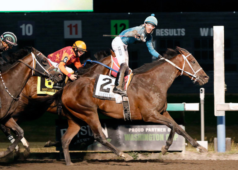 Elliott Bay wins the 2020 Mt. Rainier at Emerald Downs