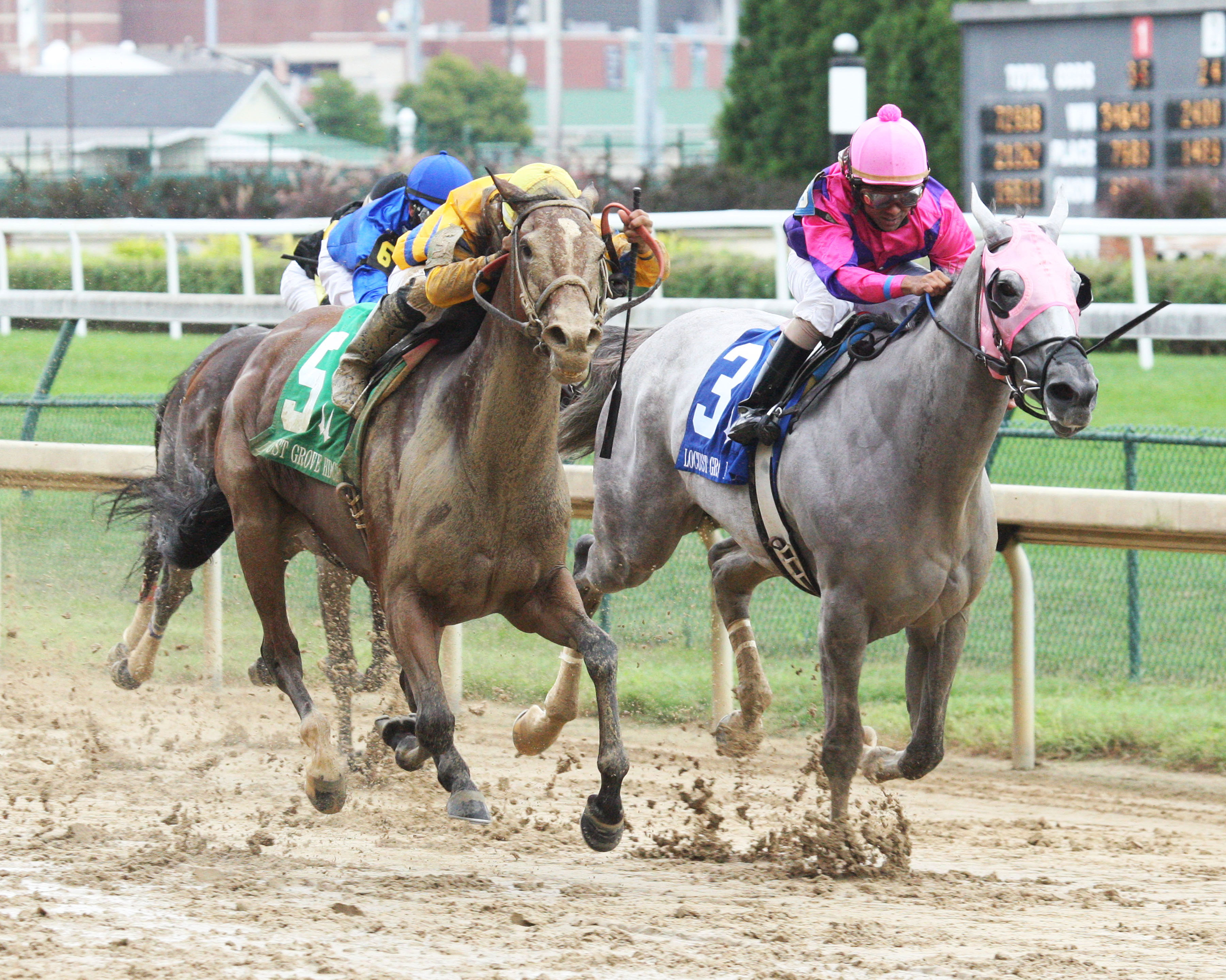 Engaginglee wins the Locust Grove