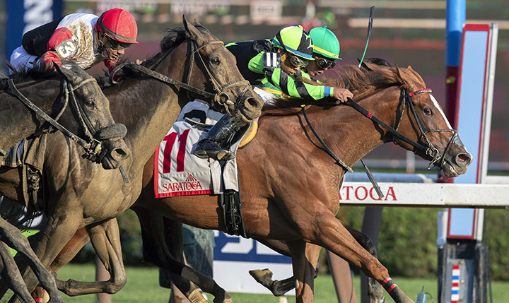 English Soul wins the 2018 Fleet Indian Stakes