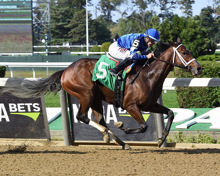 Enliven wins a Sept. 30 maiden race