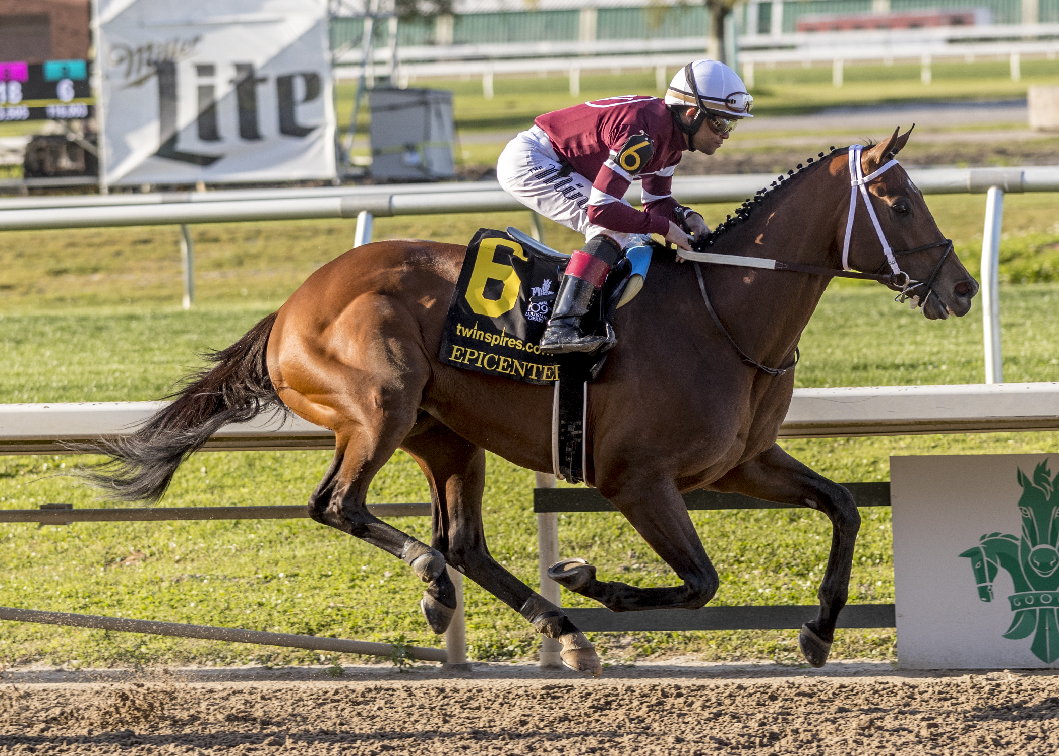 Epicenter wins Louisiana Derby 3-26-2022