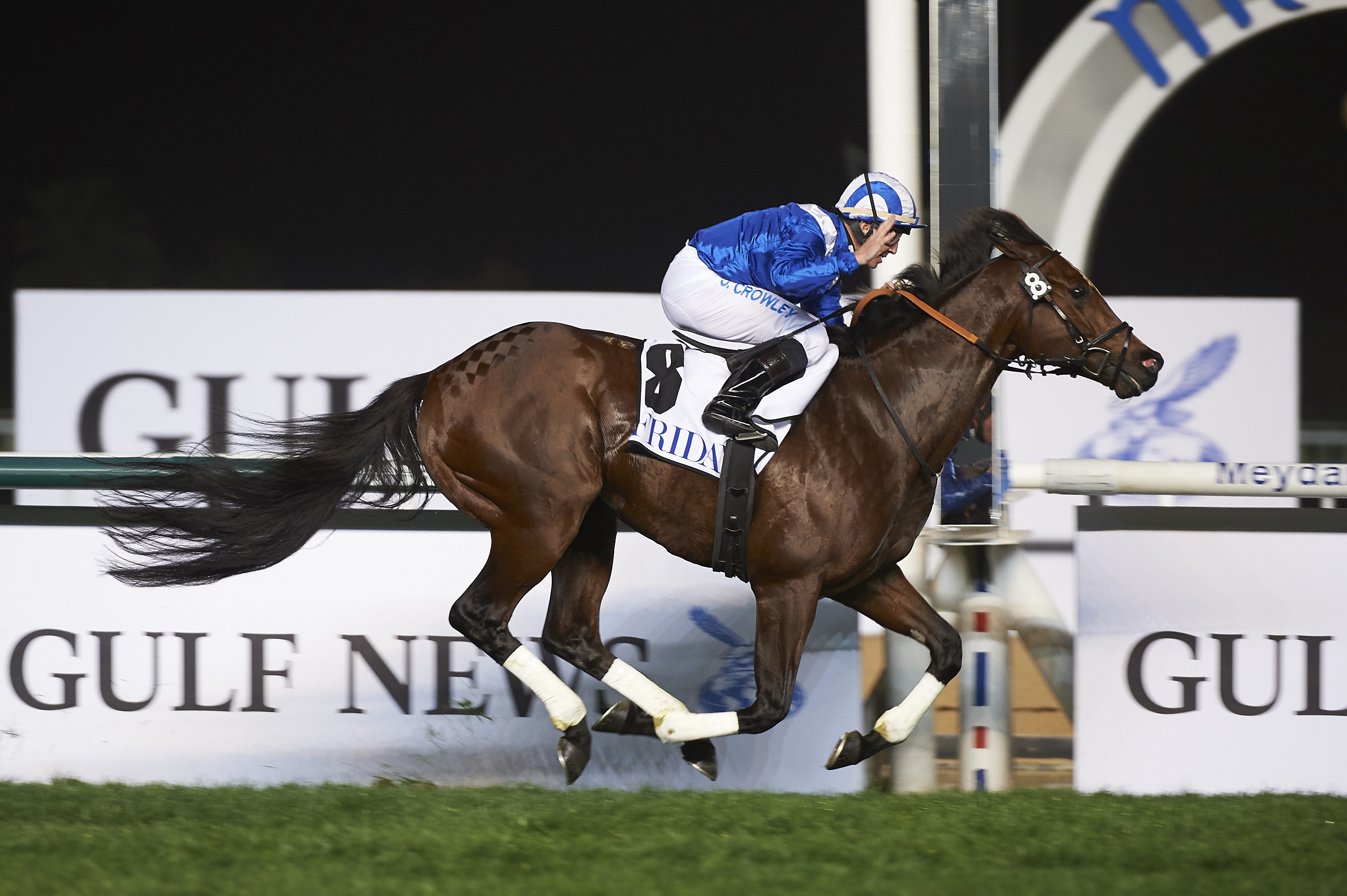 Ertijaal wins the Meydan Sprint