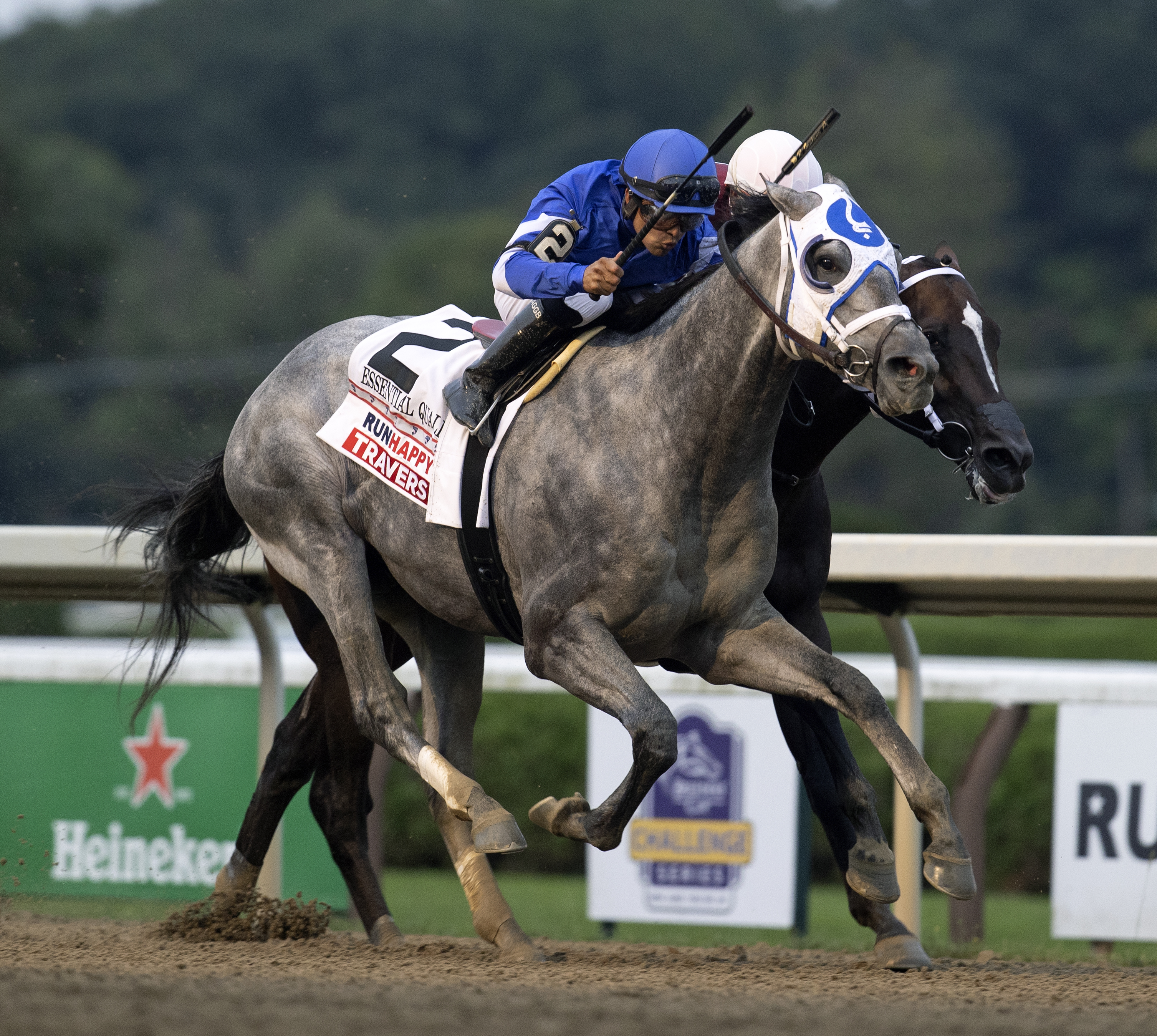 Essential Quality wins Travers Stakes 8-28-2021