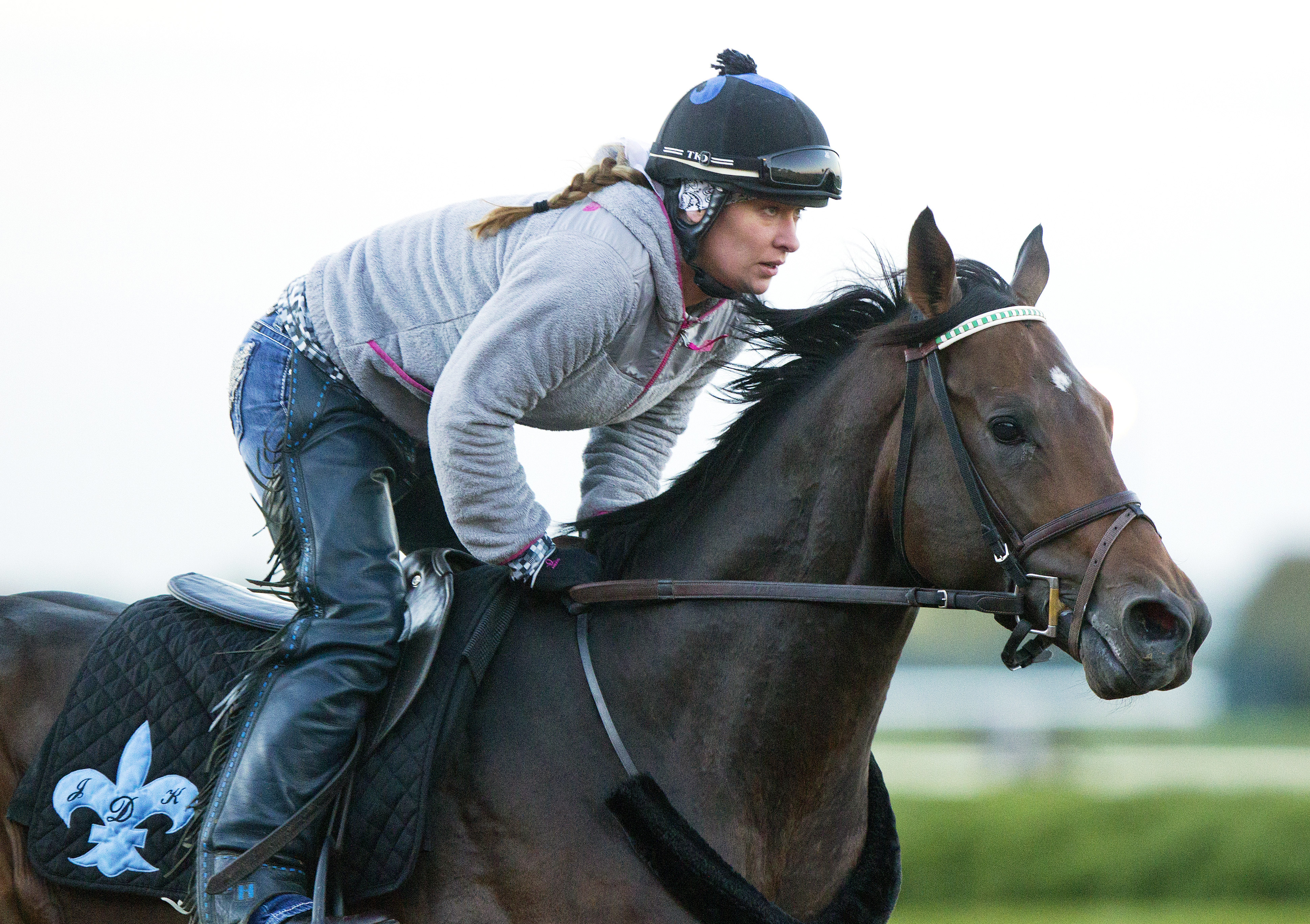 Exaggerator at Keeneland on Oct. 16