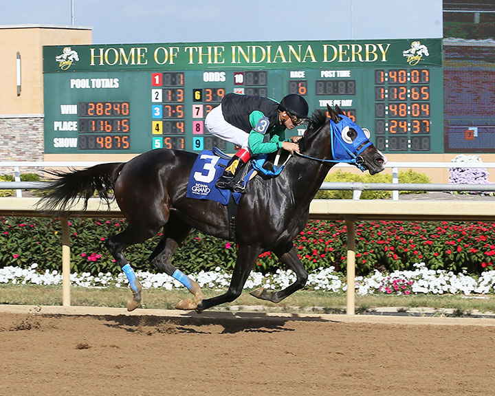 Expect Indy wins the 2019 Richmond Stakes at Indiana Grand