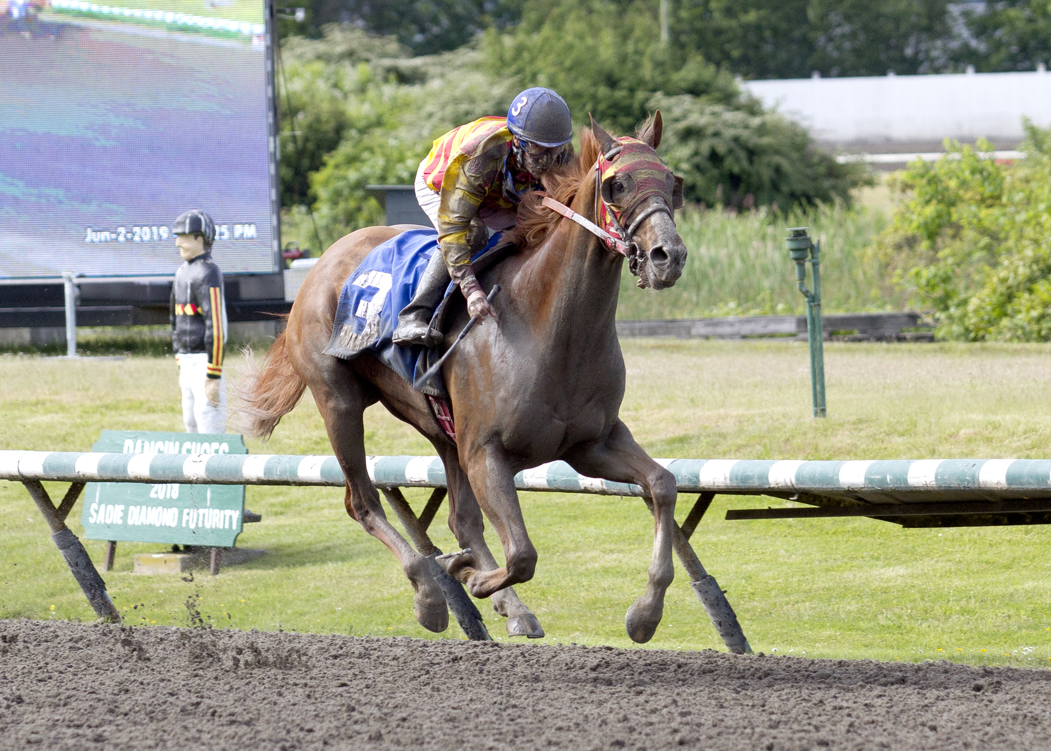 Explode wins the 2019 River Rock Casino Handicap