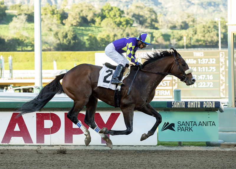 Express Train wins San Pasqual 2-5-2022