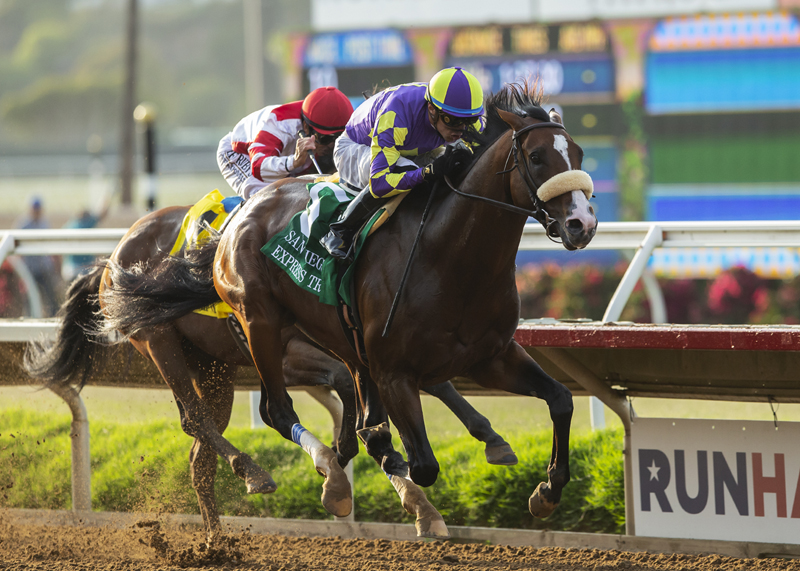 Express Train wins San Diego Handicap 7-17-2021