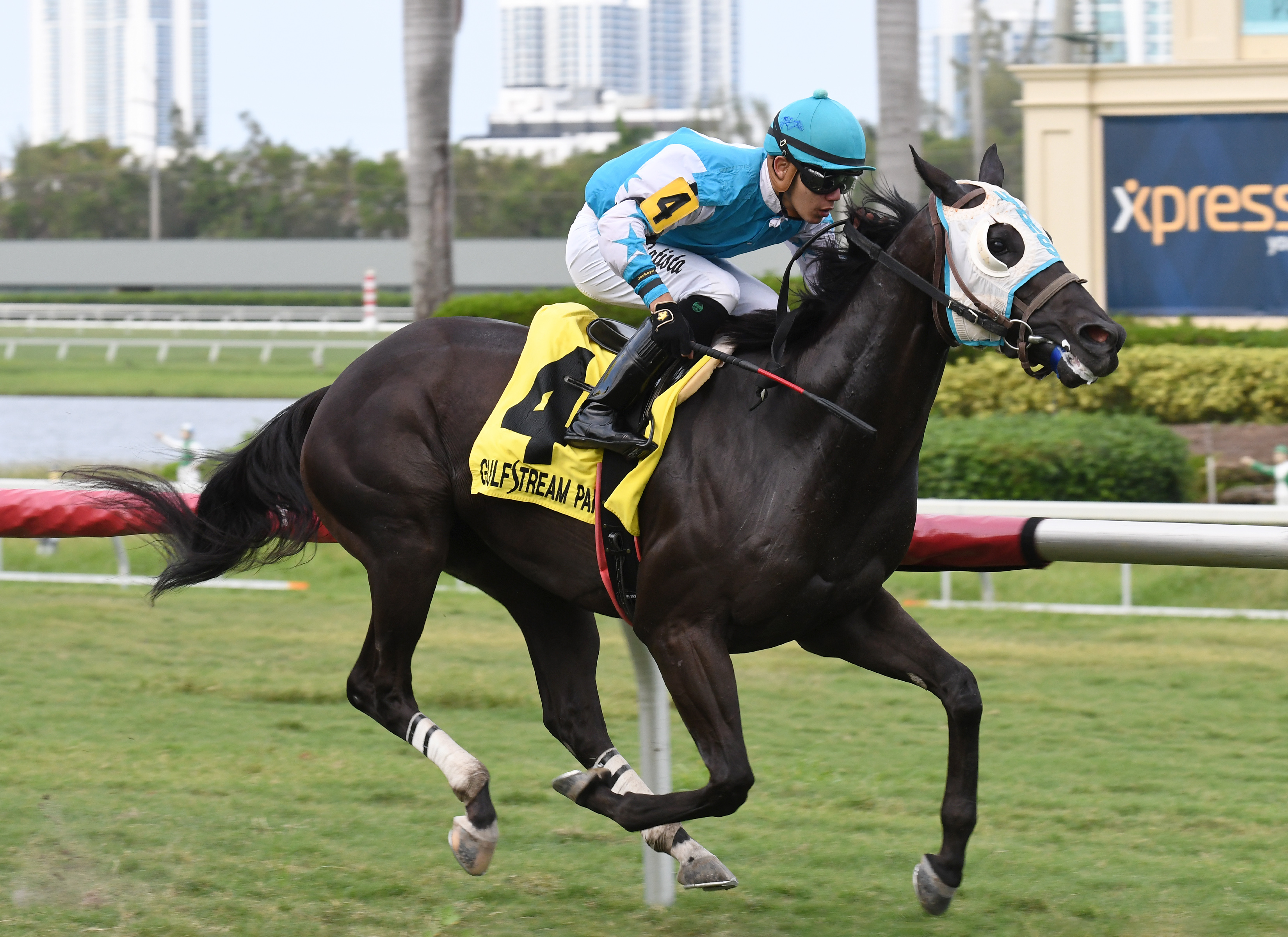 Extravagant Kid wins the 2017 Tamiami Handicap