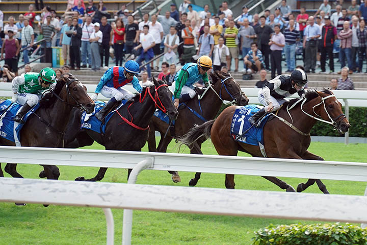 Exultant wins the 2019 Standard Chartered Champions and Chater Cup