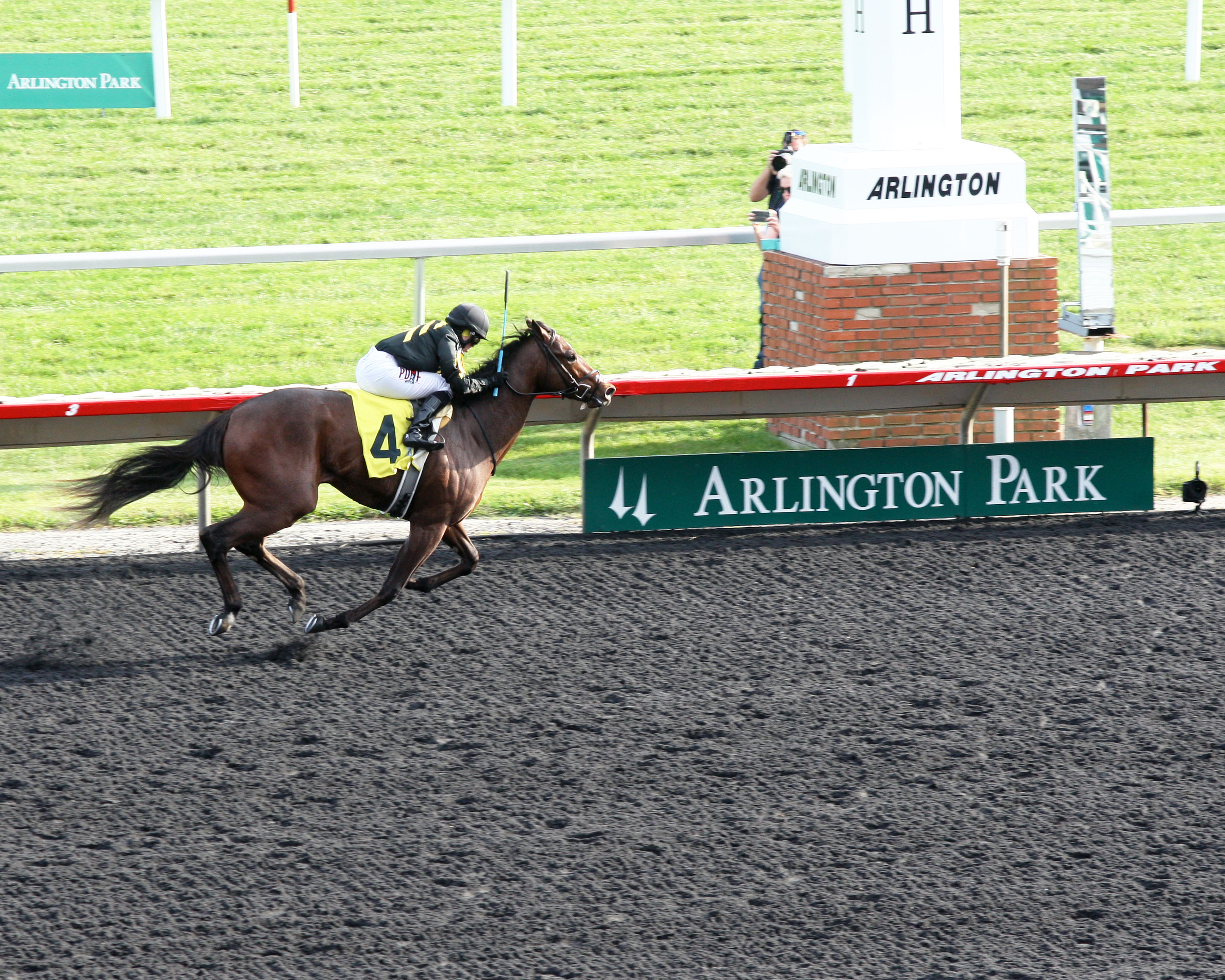Flap Jack wins the 2019 Arlington-Washington Futurity