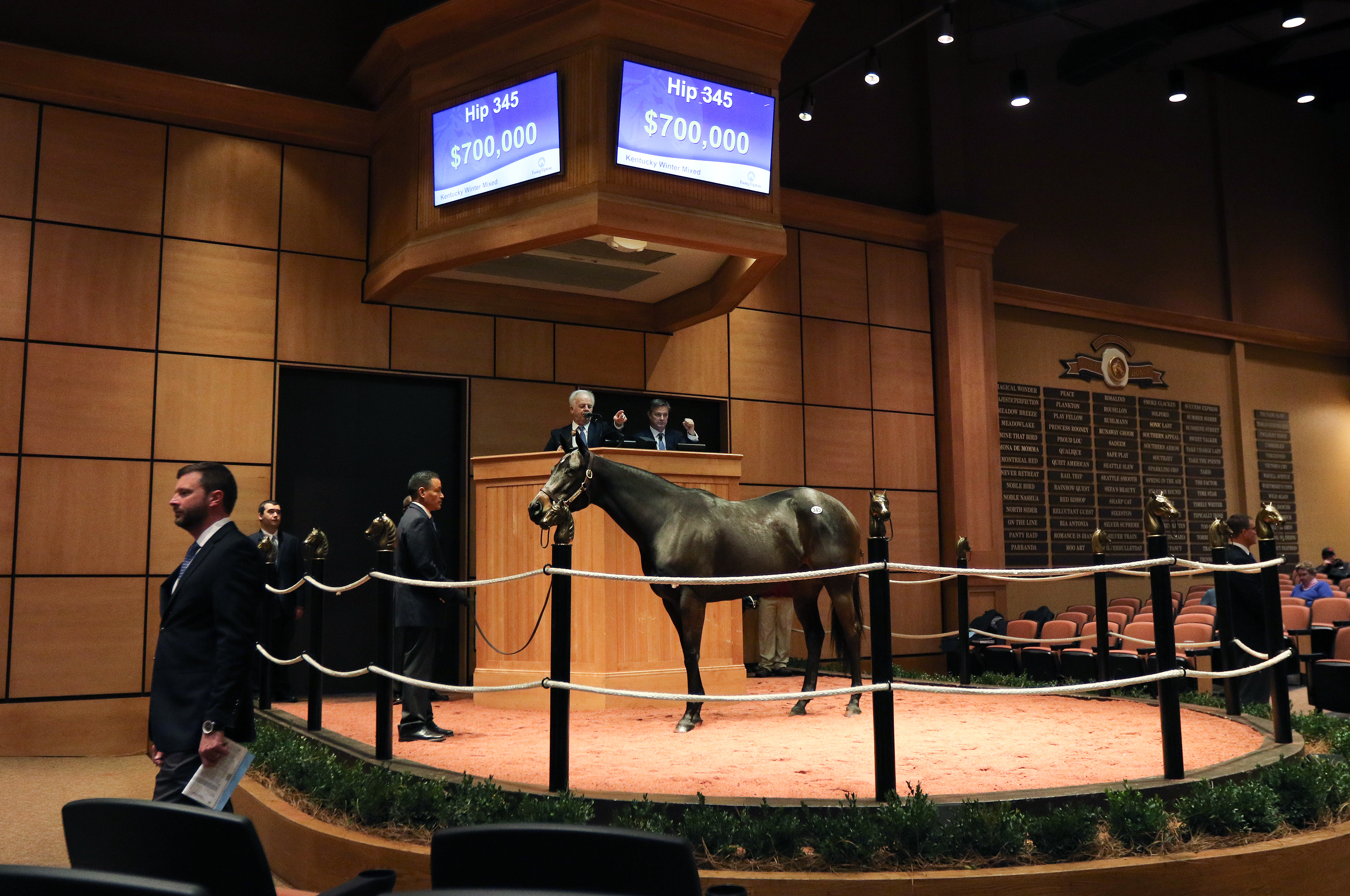Cinnamon Spice sells for $700,000 at the Fasig-Tipton Winter Mixed Sale