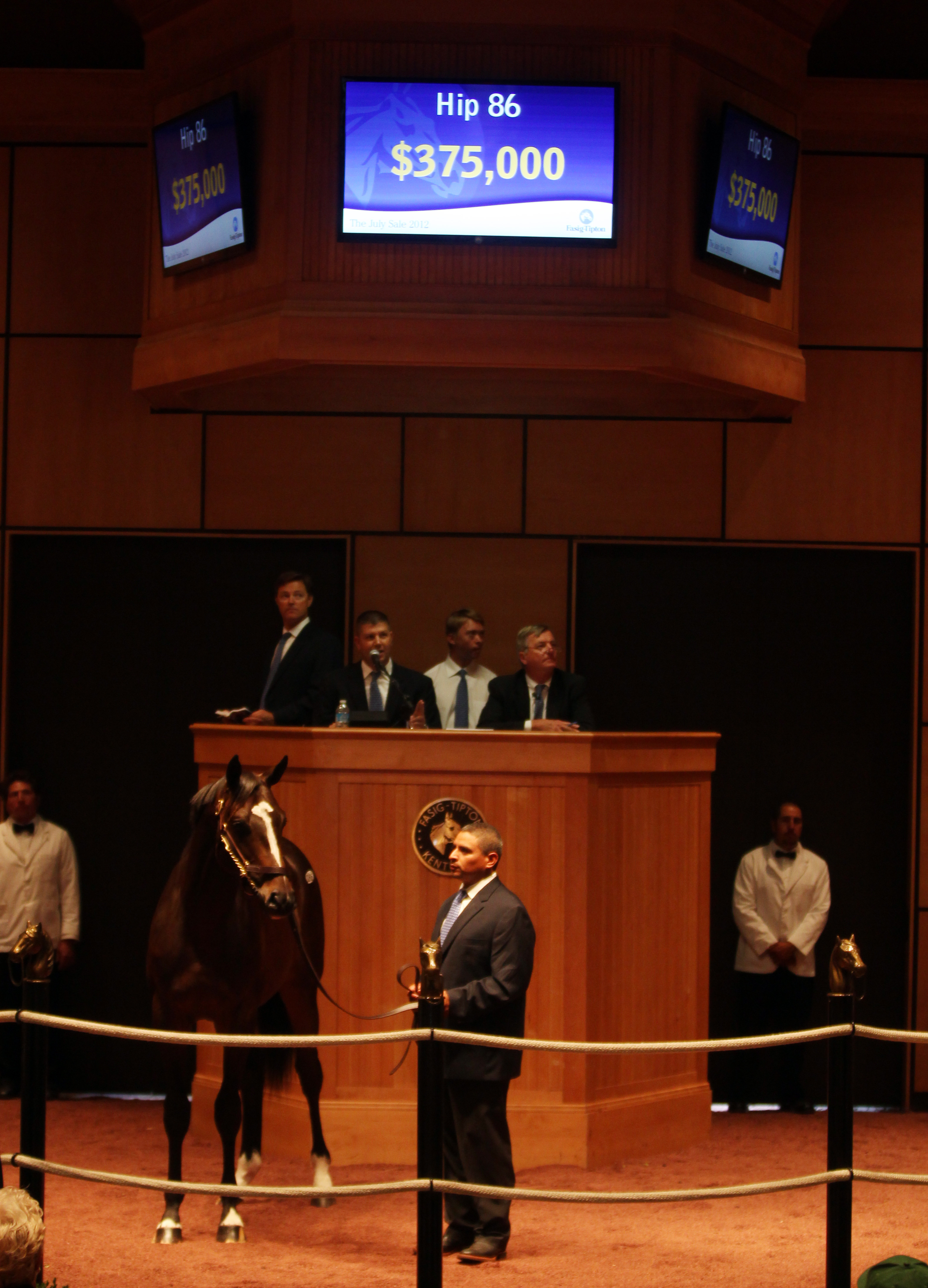 Fasig-Tipton sales topper July 2012