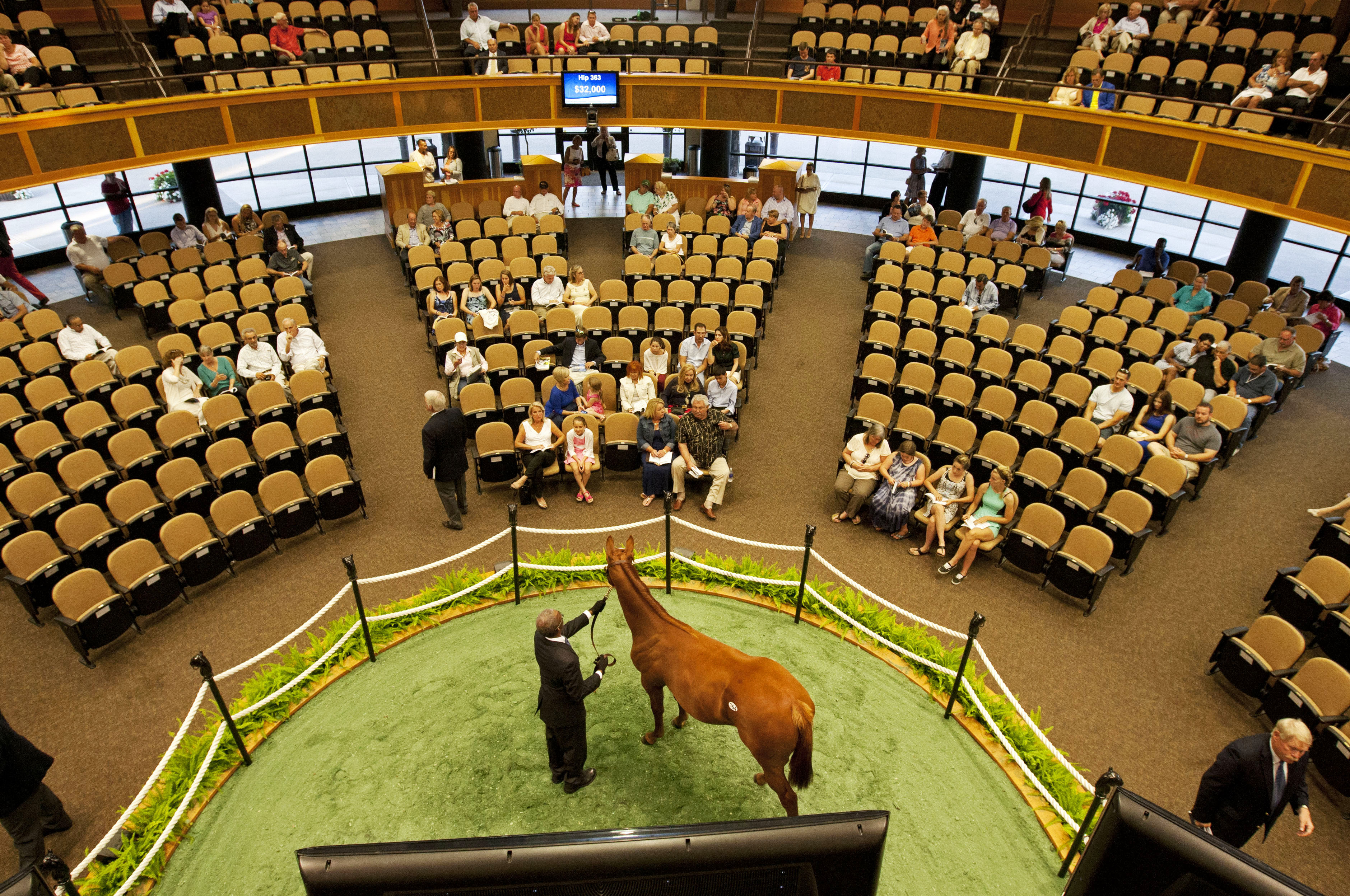 Fasig-Tipton New York-bred preferred sale ring