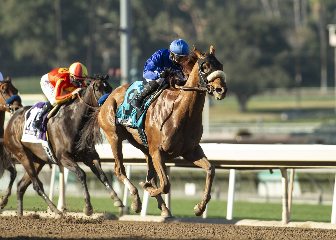 Fair Maiden wins La Brea 12-26-2020