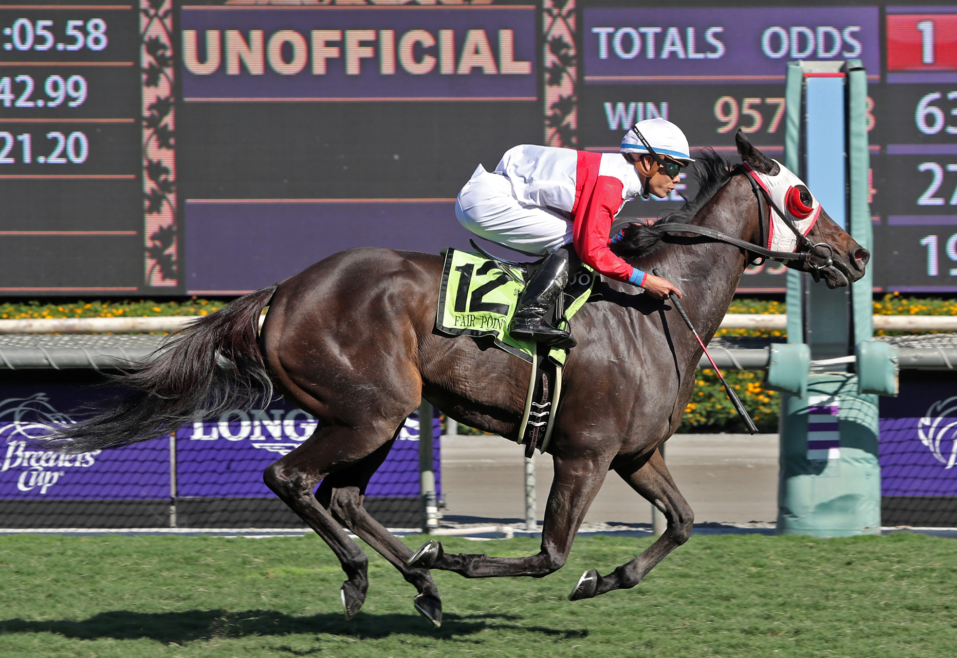 Fair Point wins the Sen. Ken Maddy Stakes