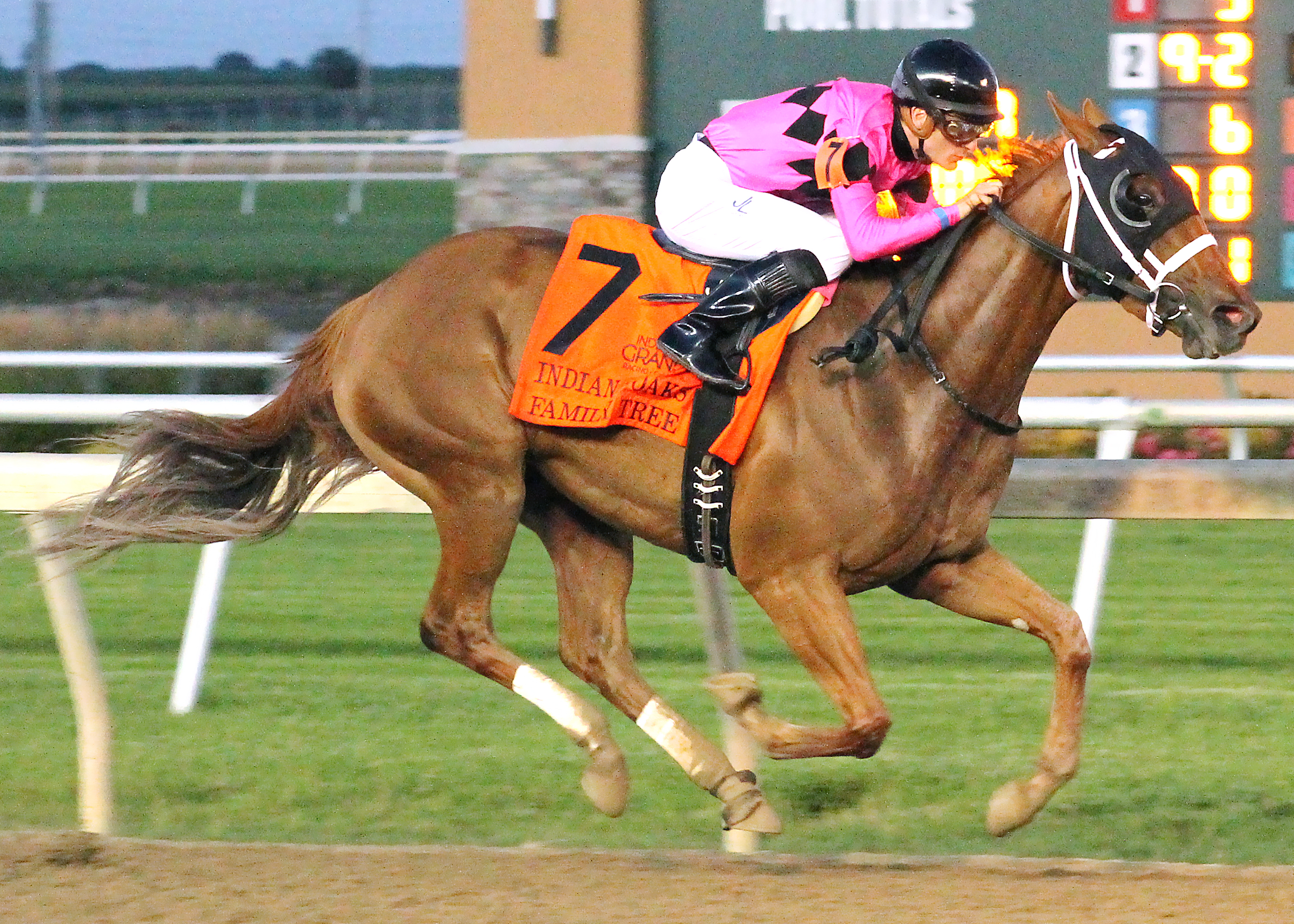 Family Tree wins the Indiana Oaks